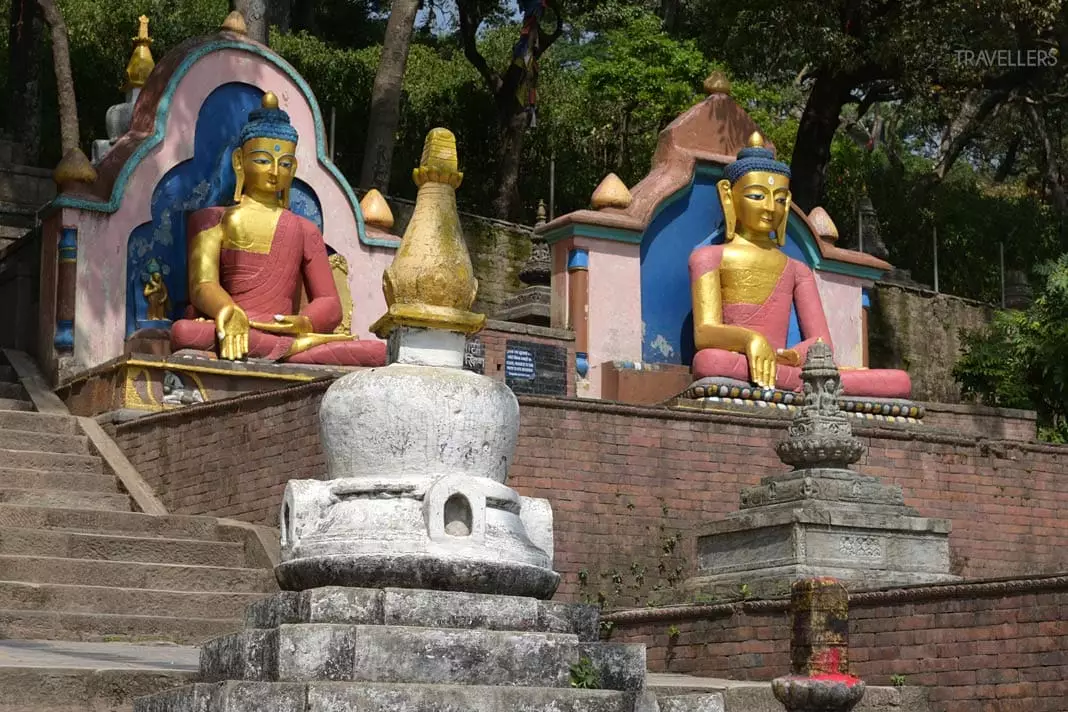 Buddhas in Swayambhunath