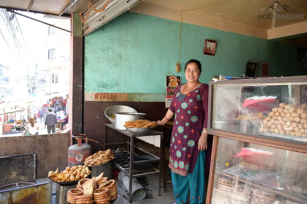 Straat-Food in Kathmandu