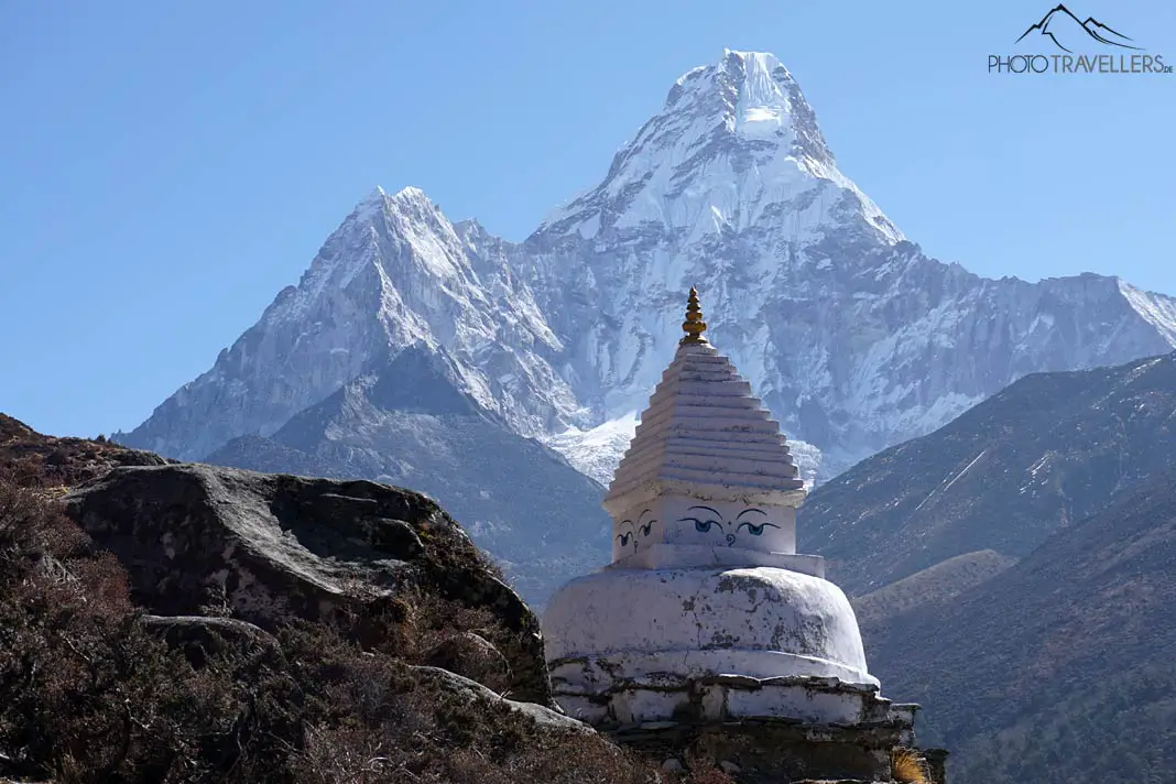 Stupa vor Ama Dablam
