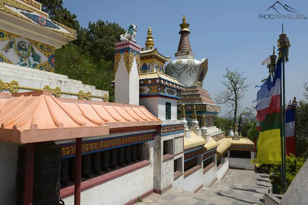Außenseite Swayambhunath 