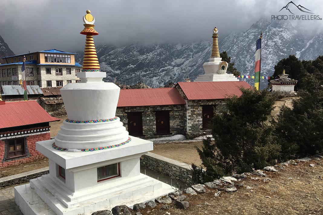 Stupa im Kloster von Tengboche