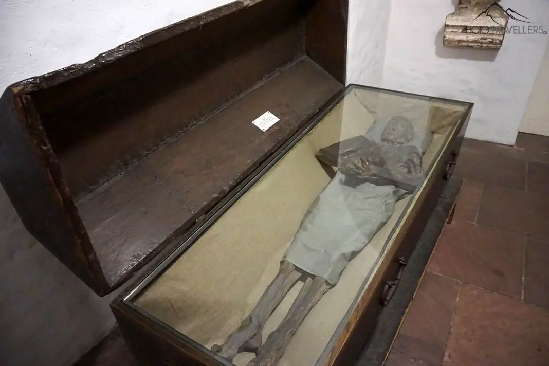 Mumie im Bleikeller