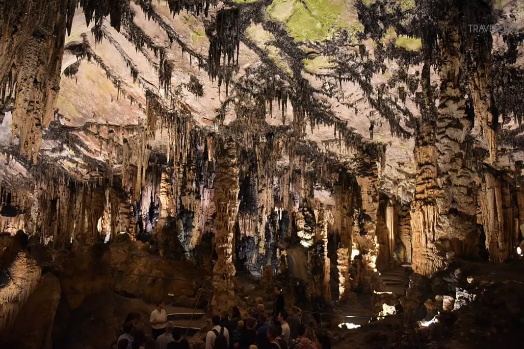 Tropfsteine in der Höhle Coves d'Artà