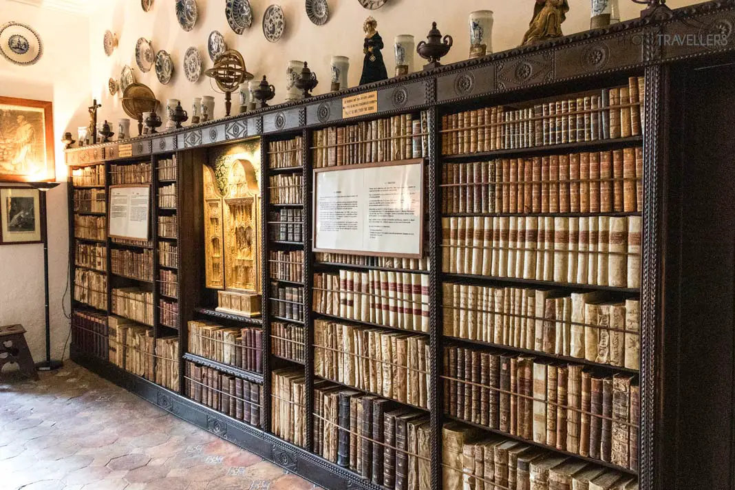 Die alte Bibliothek in der Kartause Valldemossa