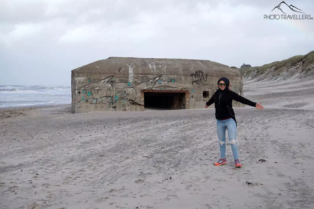 Bunker am Strand