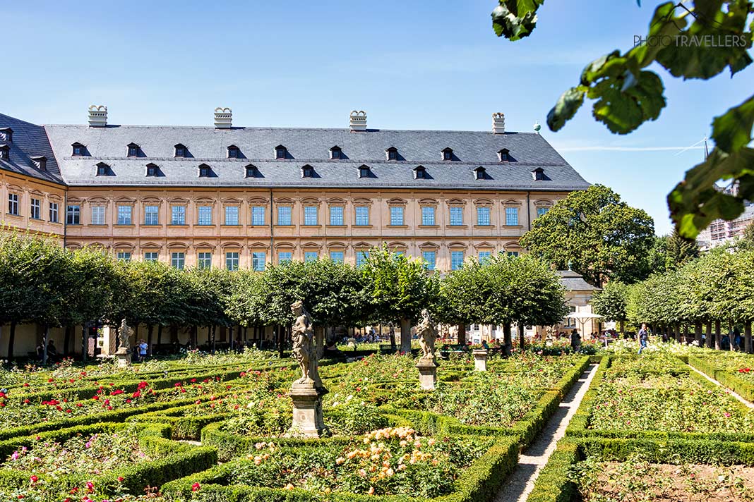 Rosengarten in der Neuen Residenz, Bamberg