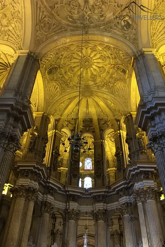 Innenraum Kathedrale Malaga