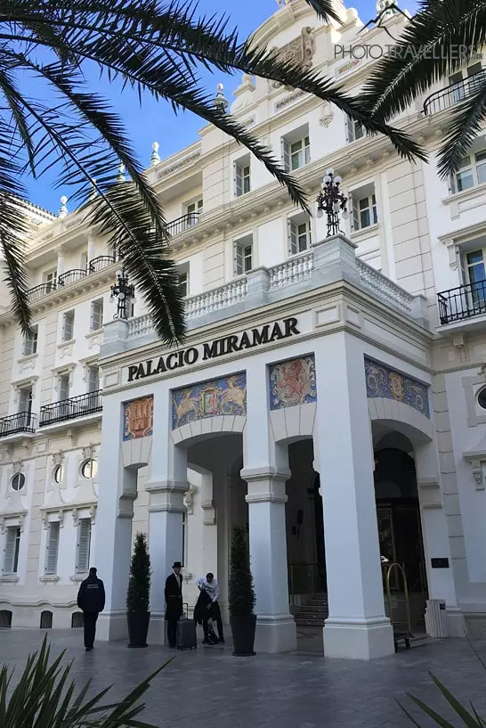 Gran Hotel Miramar Eingang