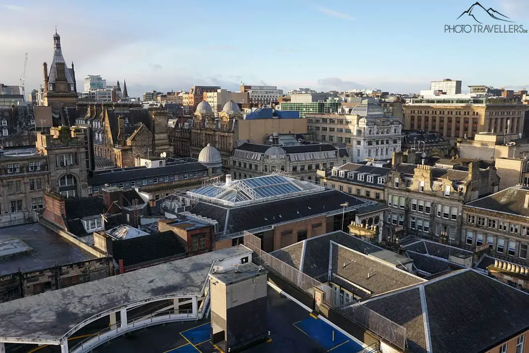 Blick über Glasgow