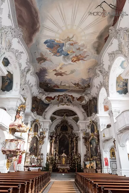 Das Innere des Münster Unserer Lieben Frau in Lindau