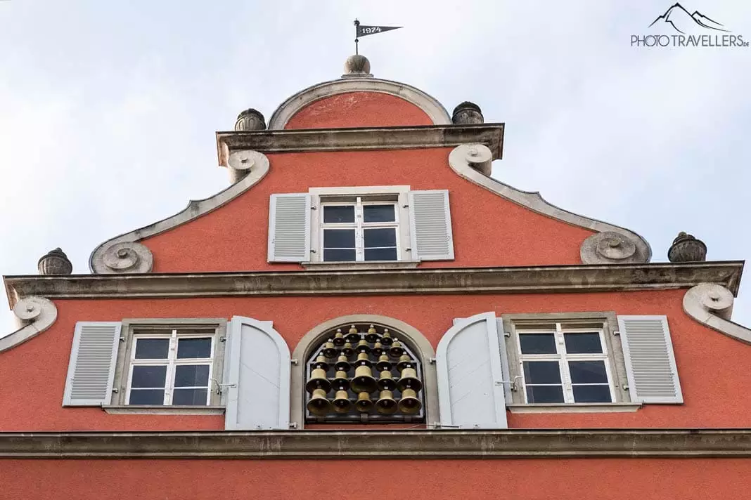 Das Glockenspiel vom Neuen Rathaus in Lindau