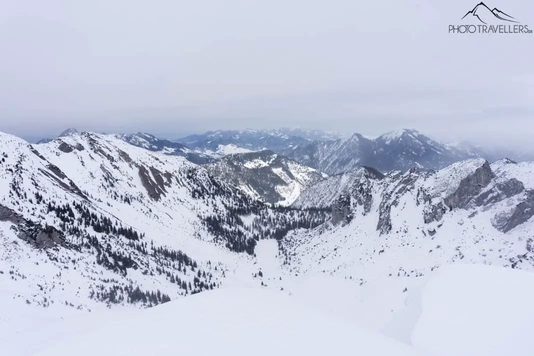 Ausblick vom Rotwand-Gipfel