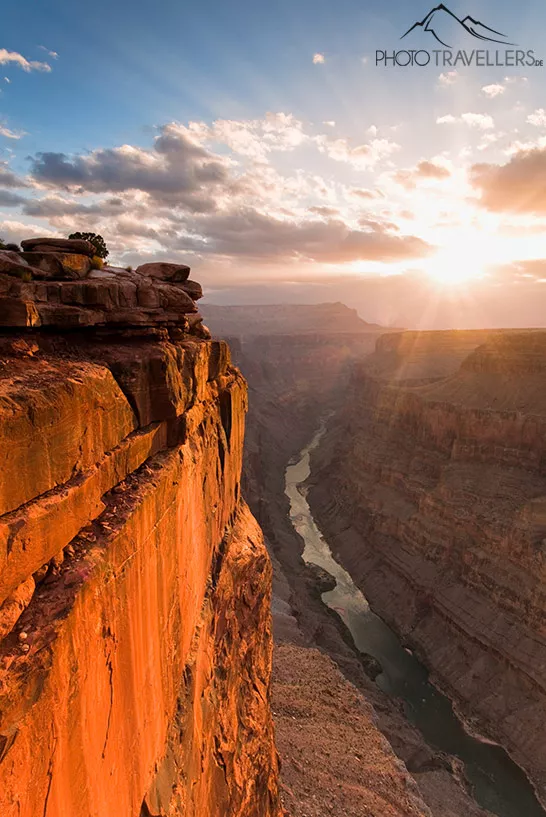 Der Toroweap Overlook am Grand Canyon am Morgen