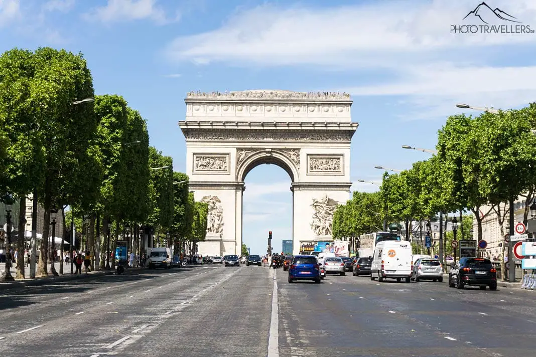 The Arc de Triomphe is impressive!