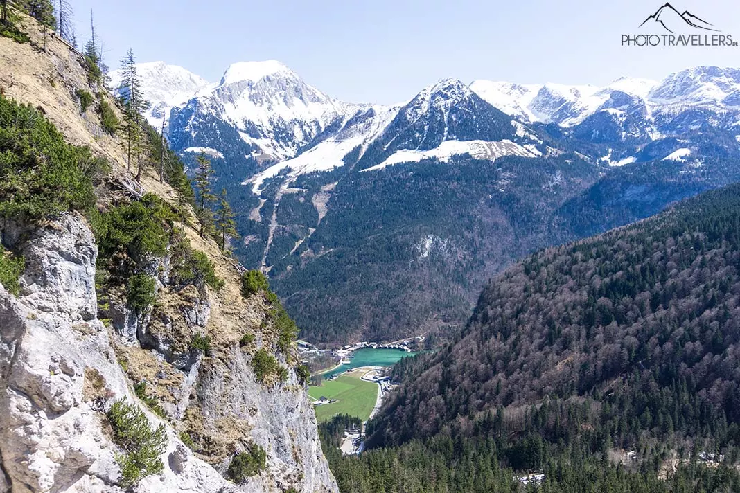 The view from the Grünstein to the Königssee