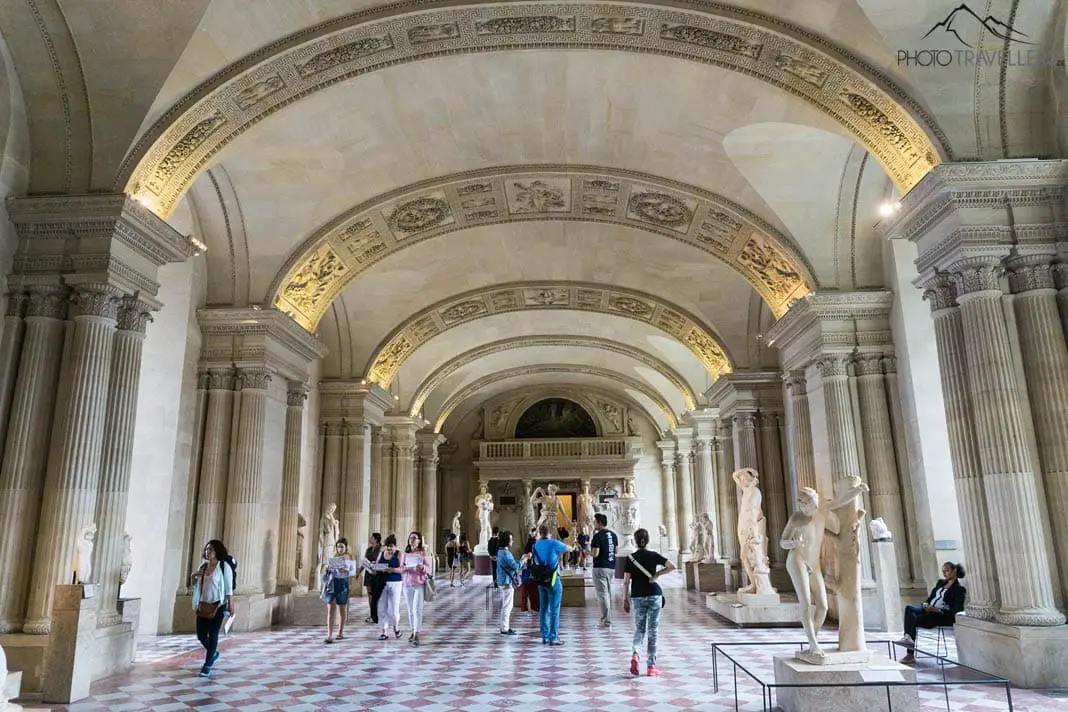 Hall at the Louvre