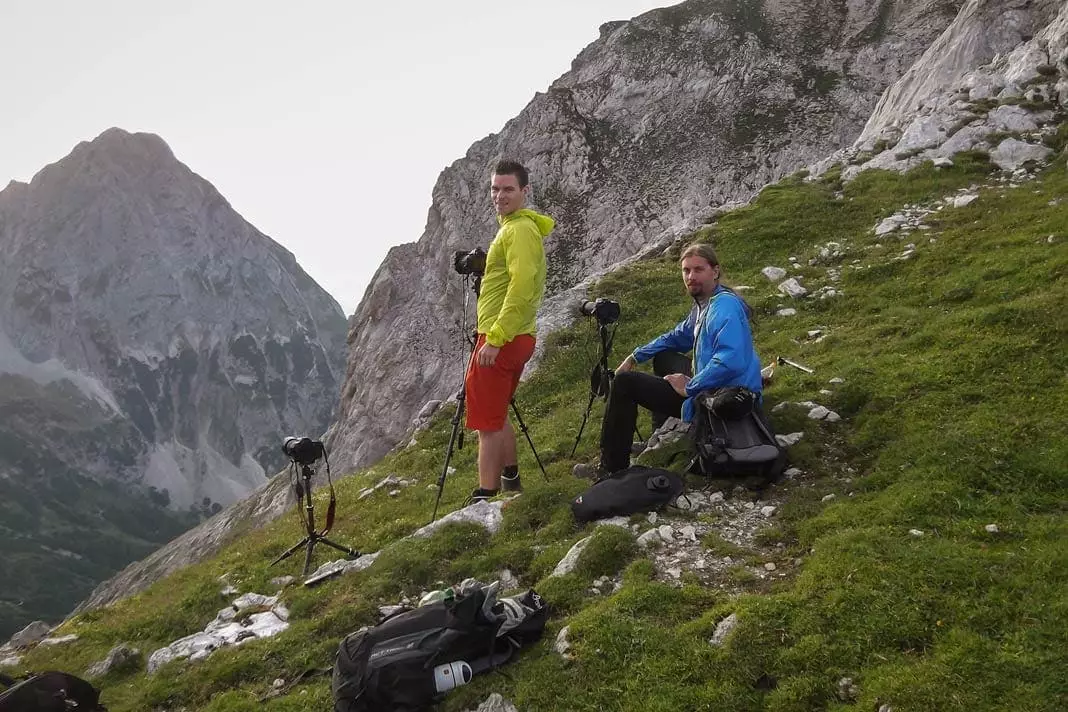 Fotoshooting Alpen
