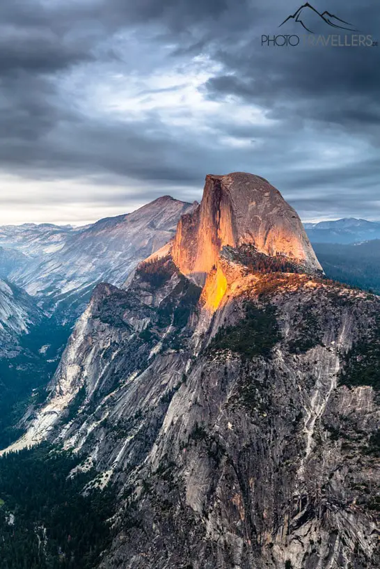 Half Dome in evening light