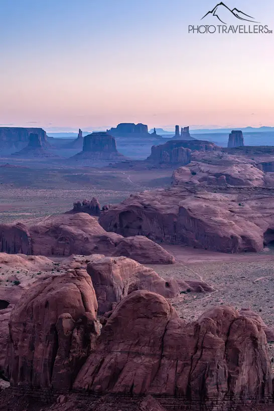 View of Monument Valley