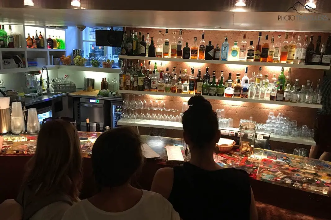 Im Inneren der Bar Mlýnská kavárna
