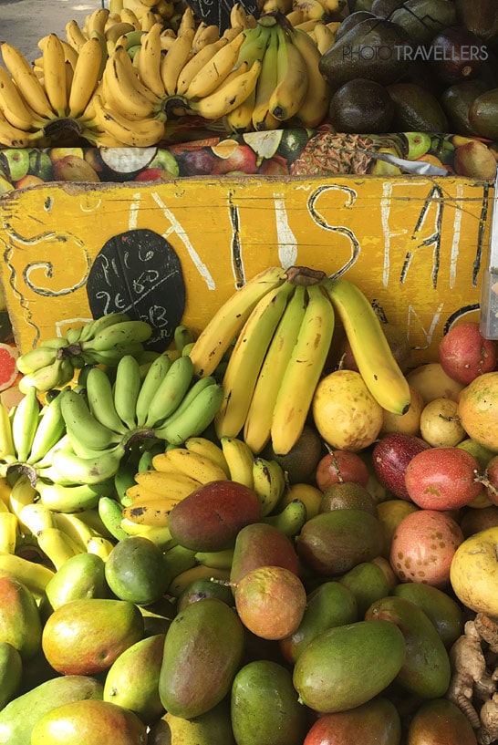 Obst auf Guadeloupe