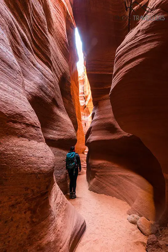 Reisebloggerin Biggi Bauer im Antelope Canyon X