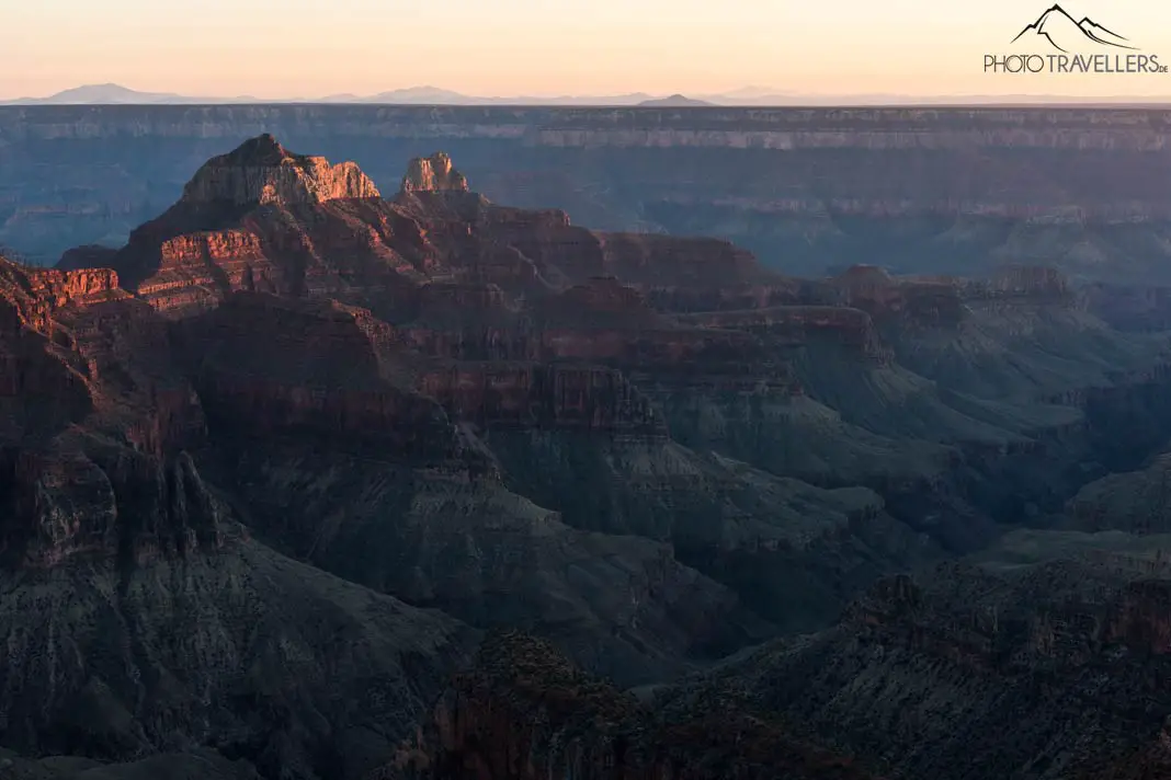 Sonnenuntergang am Grand Canyon North Rim