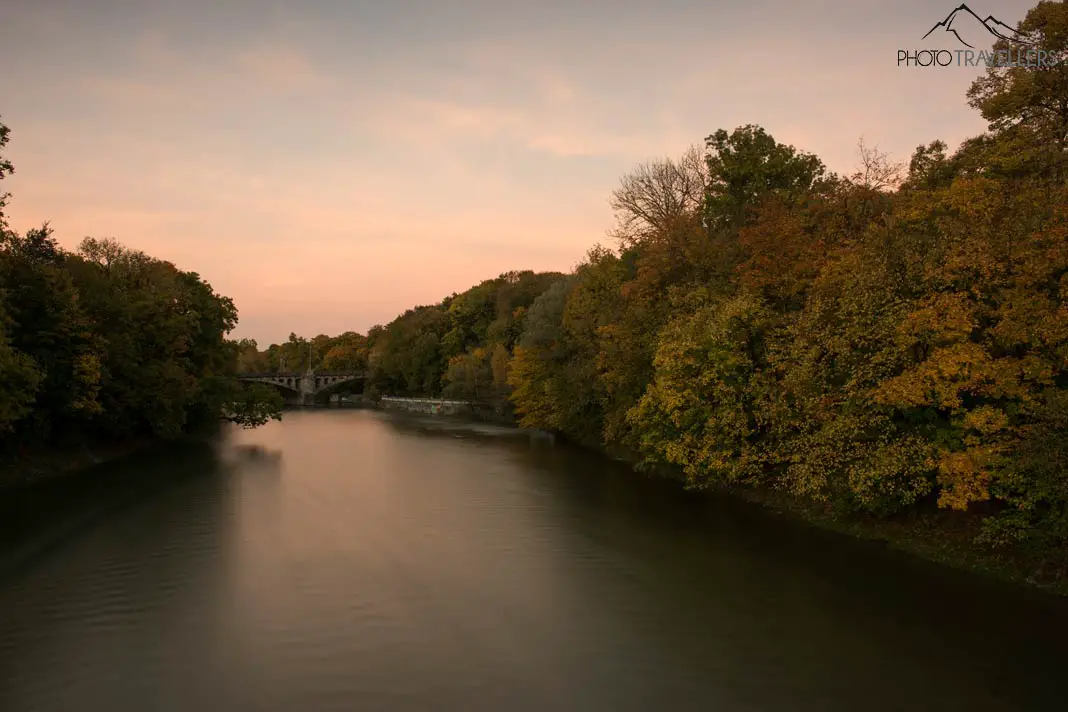 The Isar in the evening