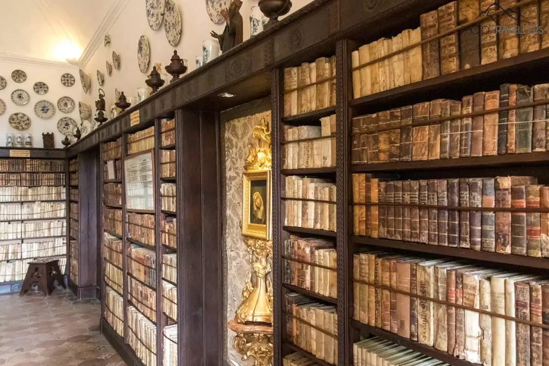 Die alte Bibliothek in der Kartause von Valldemossa
