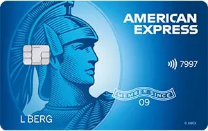 Eine American Express Blue Card
