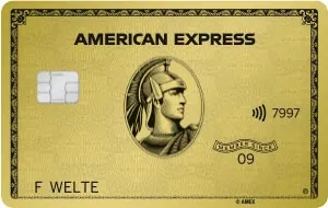 Eine American Express Gold Card