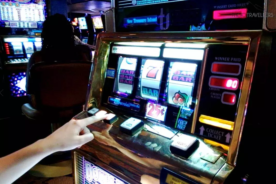 Spielautomat in Las Vegas