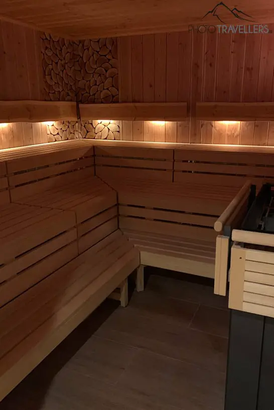 Sauna im Burghotel