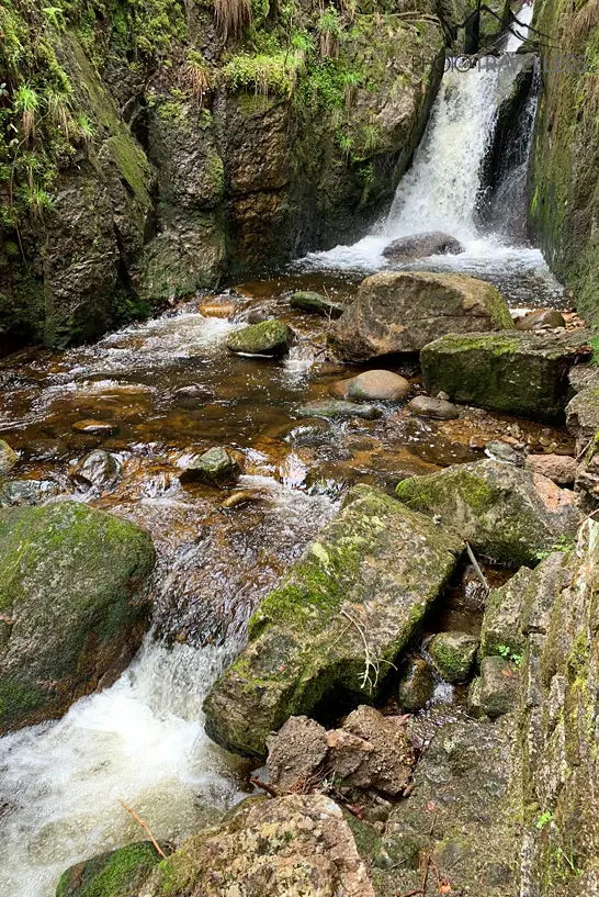 Kaskaden des Menzenschwander Wasserfalls