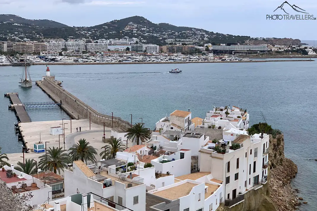 Ausblick auf Ibiza