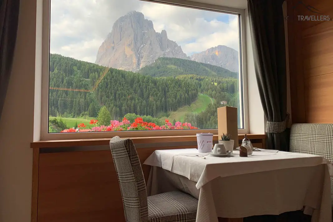 Panoramafenster im Restaurant