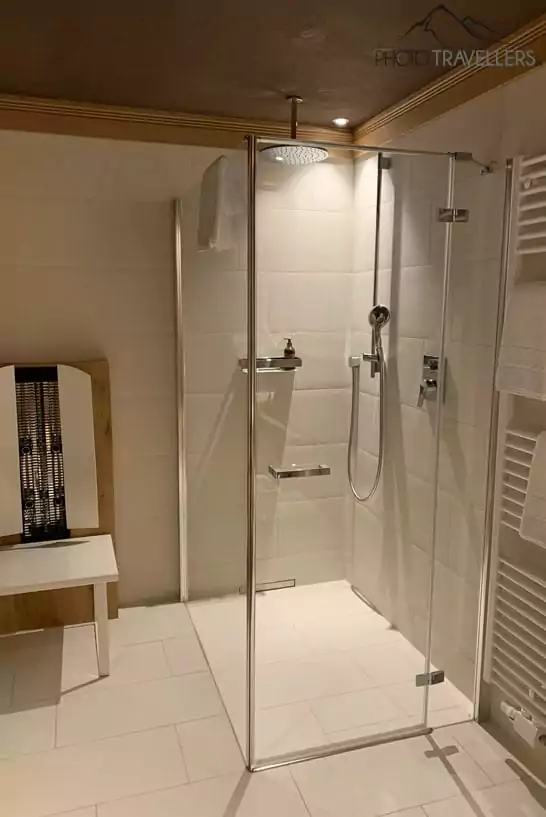 Badezimmer im Hotel