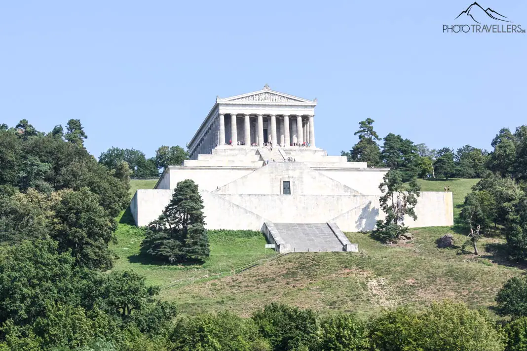 The view of the Walhalla memorial site
