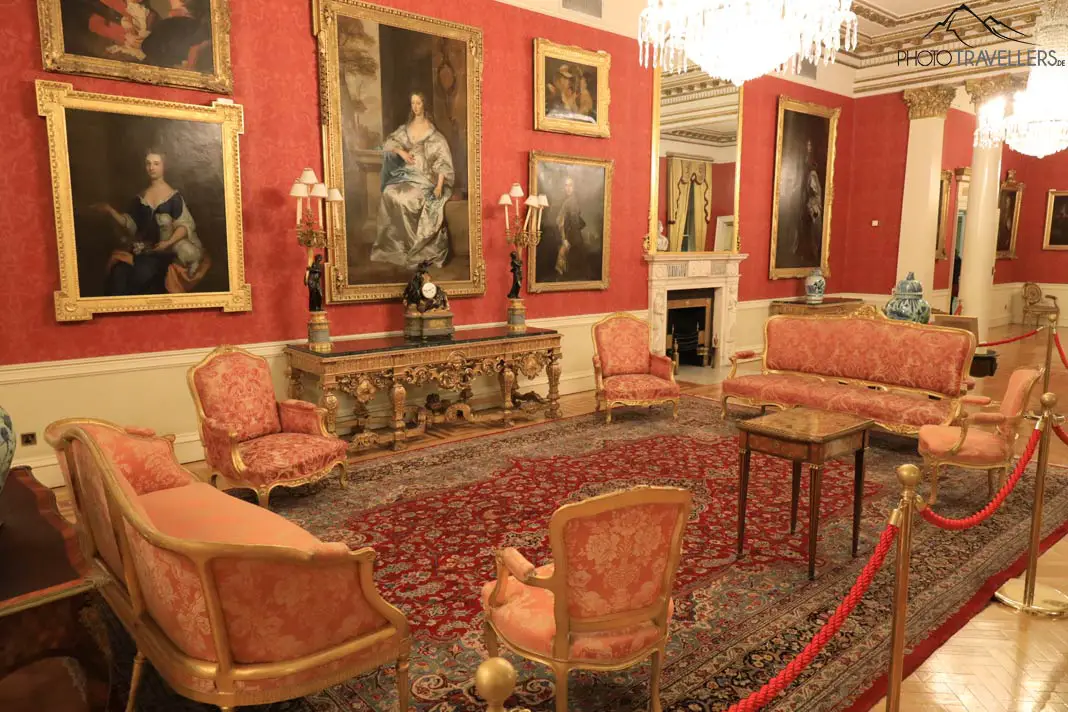 Prunksaal im Dublin Castle