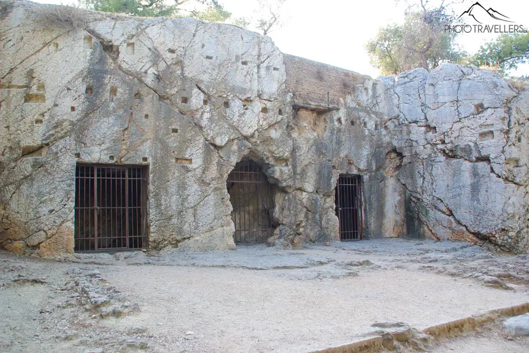 The prison of Socrates