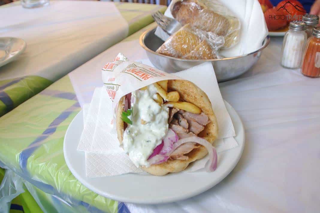Pita in Greece - typical food