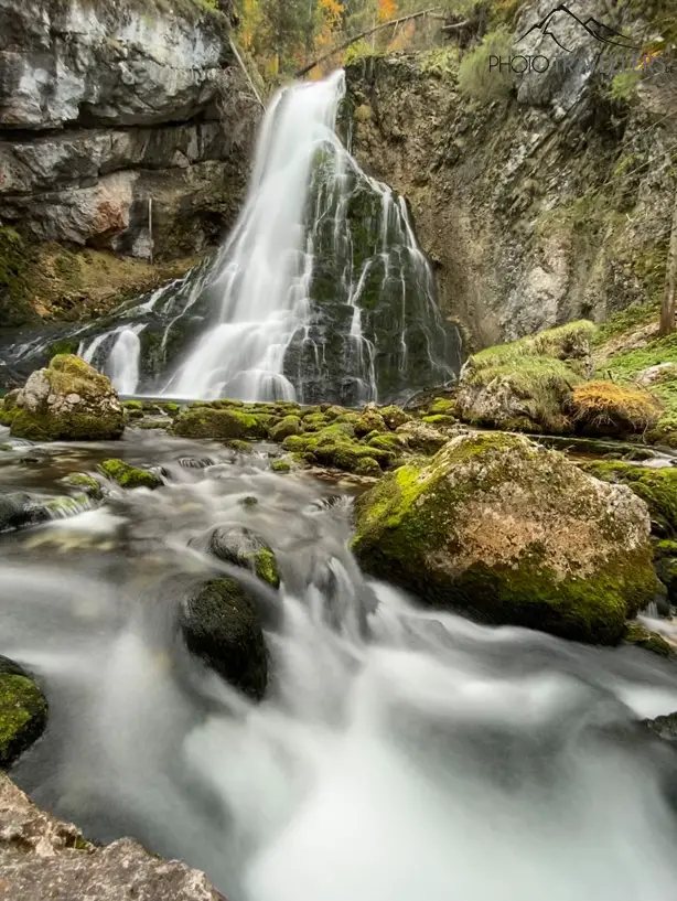 Langzeitbelichtung eines Wasserfalls mit dem iPhone 11 Pro