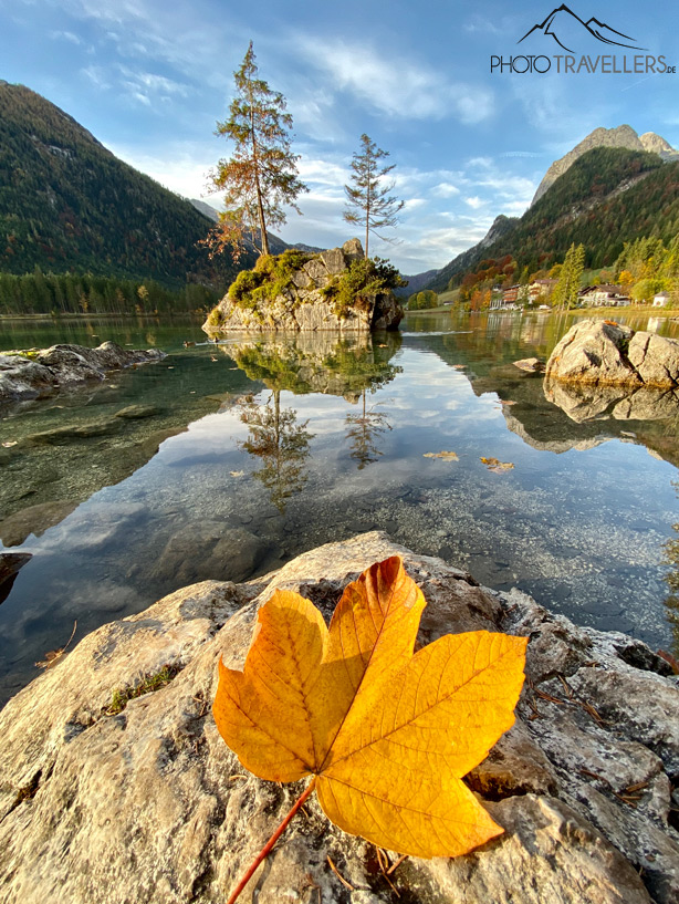 Ultraweitwinkelaufnahme mit dem iPhone 11 Pro am Hintersee