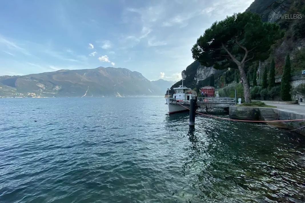 Die Uferpromenada in Riva del Garda