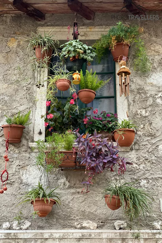 Blumenfenster in Riva del Garda