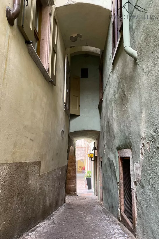 Gasse in Klein Marokko in Riva del Garda