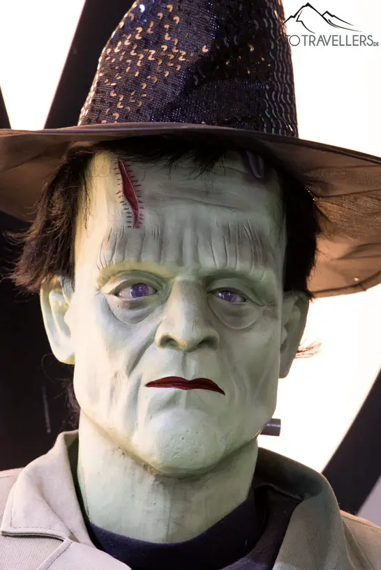 Wachsfigur Frankenstein im Wax Museum in Dublin