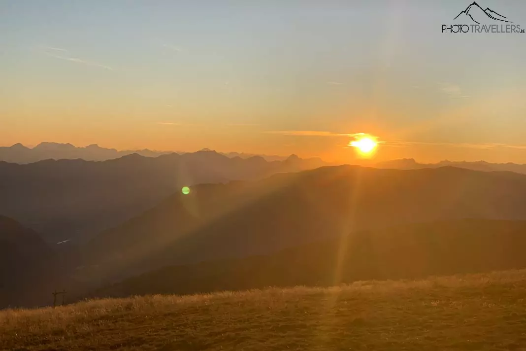 Sonnenuntergang Gerlitzen Alpe