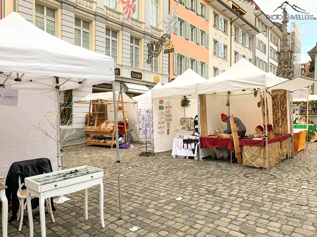 Der Handwerksmarkt in Luzern