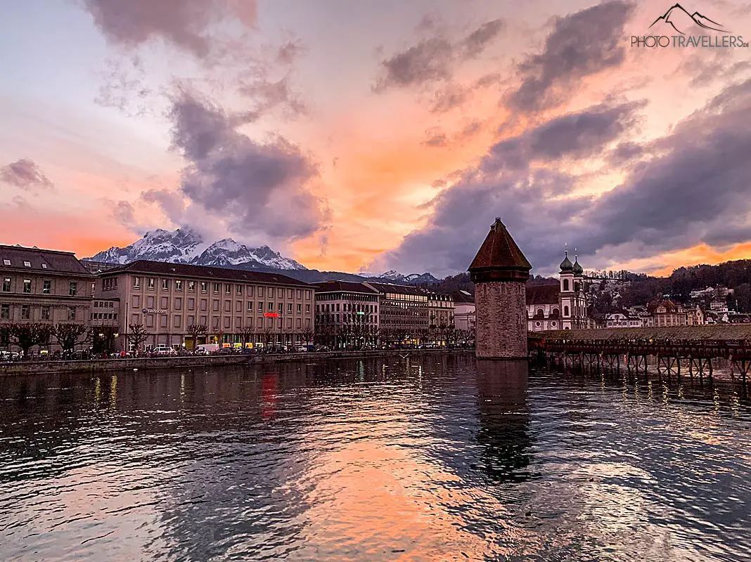 Die Kapellbrücke in Luzern